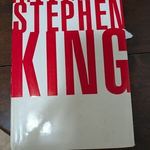 Stephen King Hardcover Book - Red and White First Edition With Dusk Jacket
